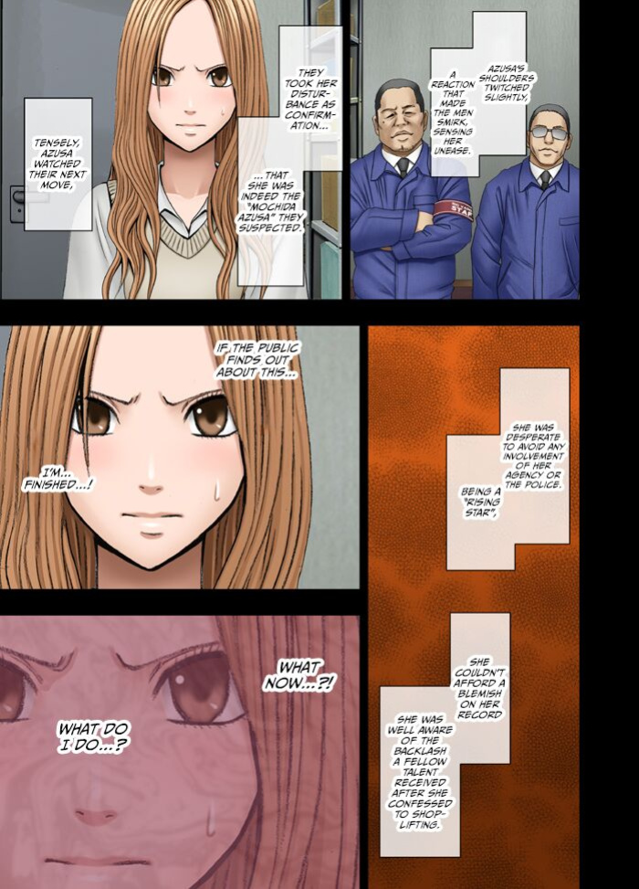 [Crimson Comics (Crimson)] Manbiki Musume ni Seisai wo [ENG]
