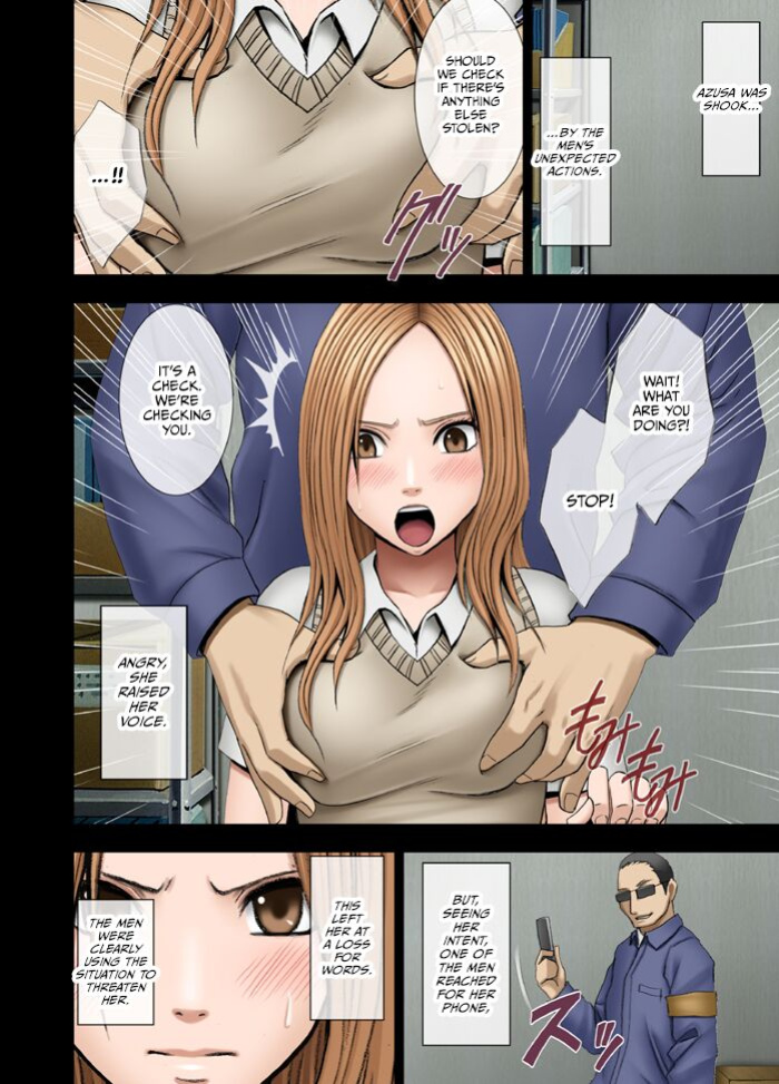 [Crimson Comics (Crimson)] Manbiki Musume ni Seisai wo [ENG]