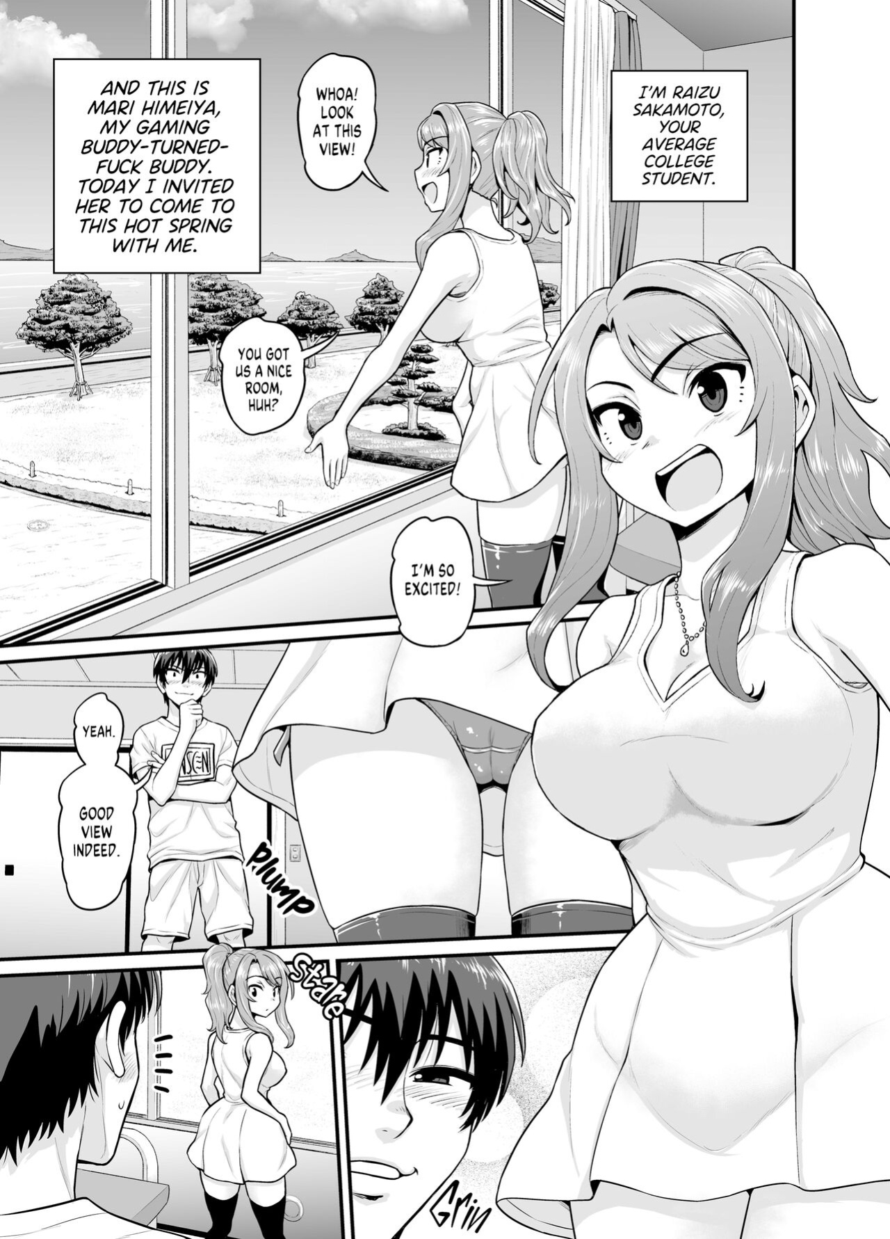 [Gachonjirou] Getting it On With Your Gaming Buddy at the Hot Spring NTRVer. {FUDEORS}