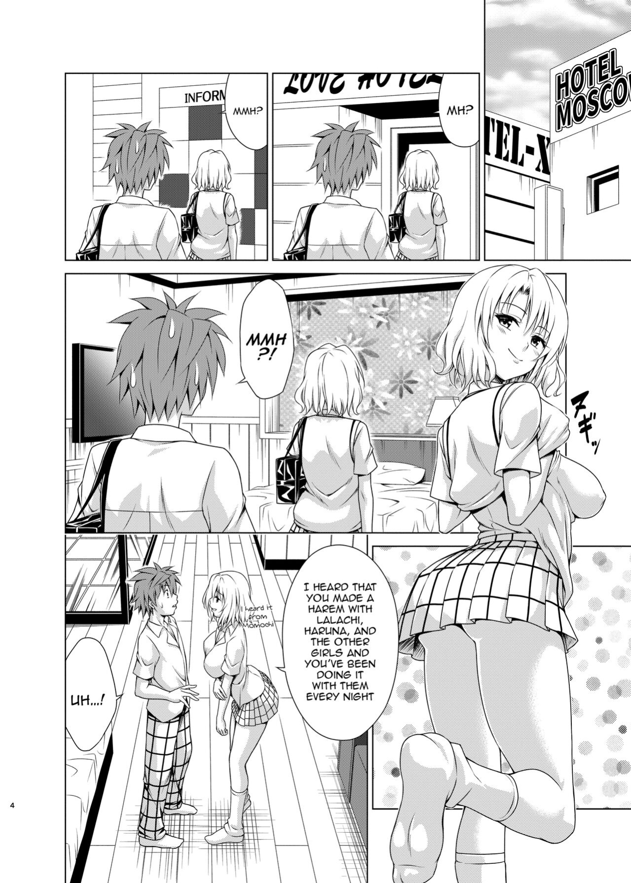 [TORA MACHINE (Kasukabe Taro)] Mezase! Harem Keikaku RX vol. 3 | Aim For It! Paradise Plan RX Vol. 3 (To LOVE-Ru)