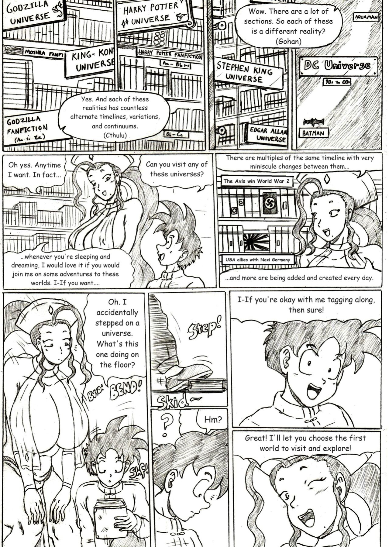 [TheWriteFiction] DRAGONBALL Z Golden Age - Chapter 10 - Contract Conquerors [COMPLETE]
