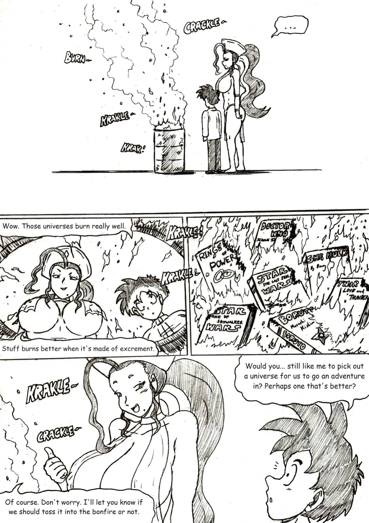 [TheWriteFiction] DRAGONBALL Z Golden Age - Chapter 10 - Contract Conquerors [COMPLETE]