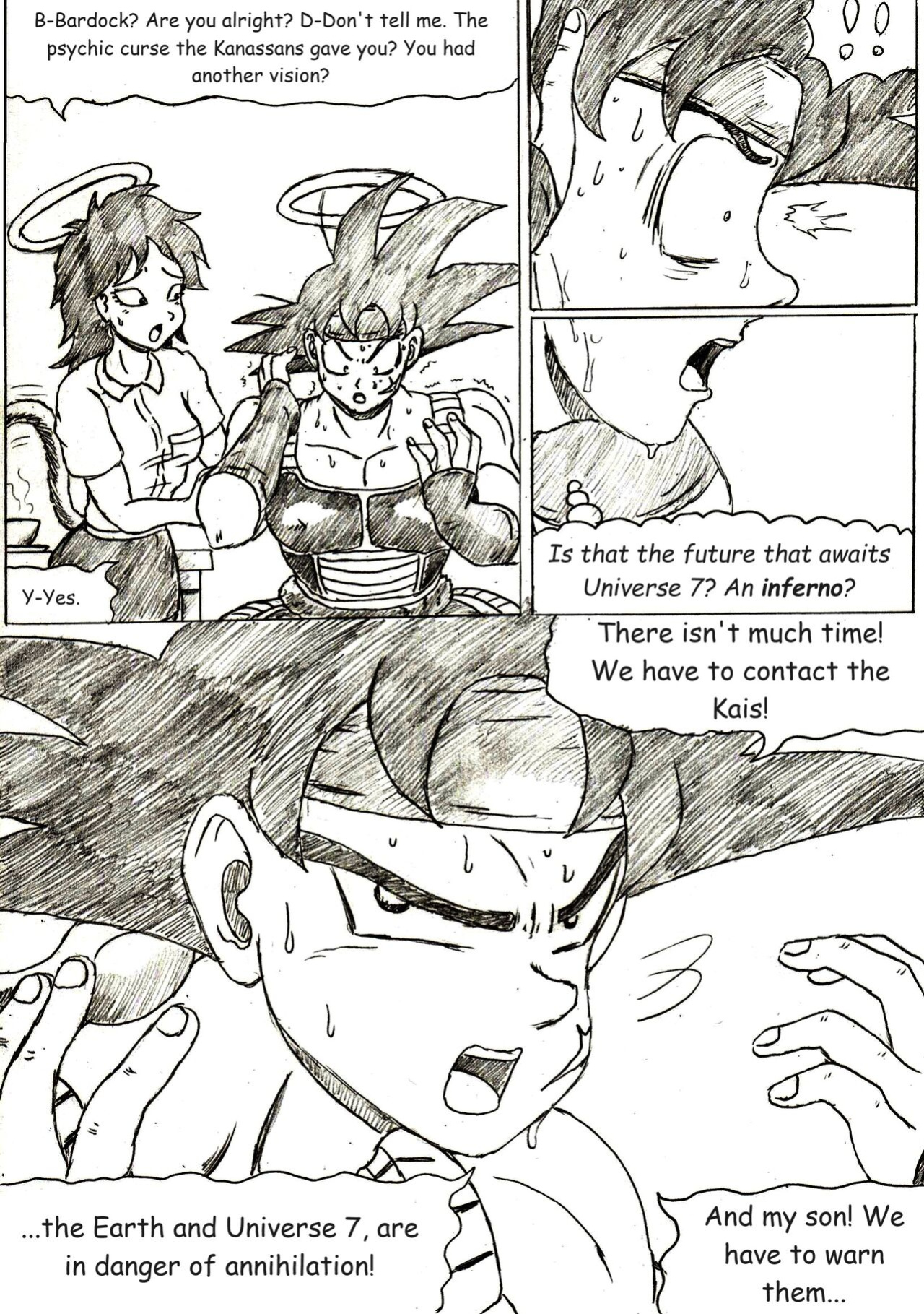 [TheWriteFiction] DRAGONBALL Z Golden Age - Chapter 10 - Contract Conquerors [COMPLETE]