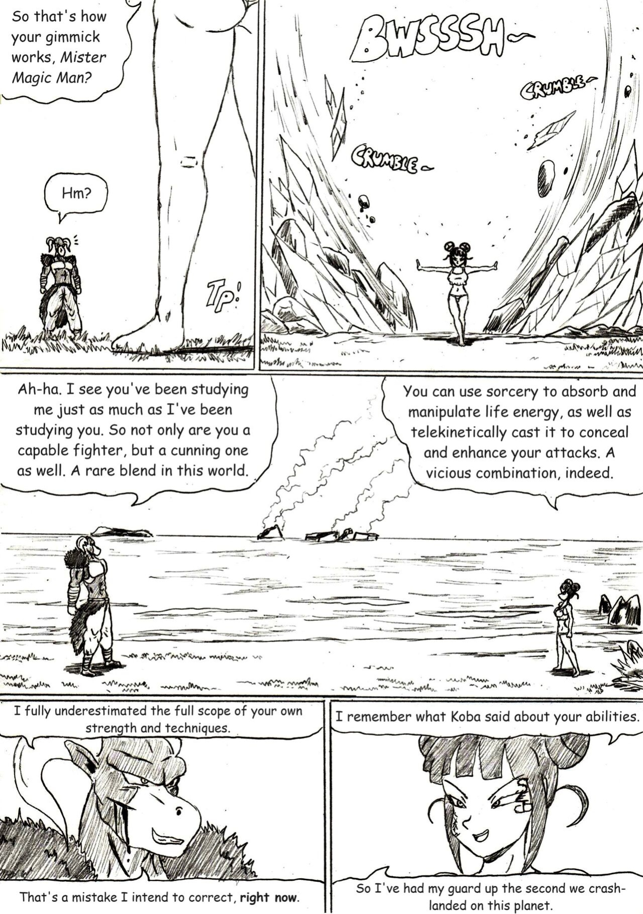 [TheWriteFiction] DRAGONBALL Z Golden Age - Chapter 10 - Contract Conquerors [COMPLETE]