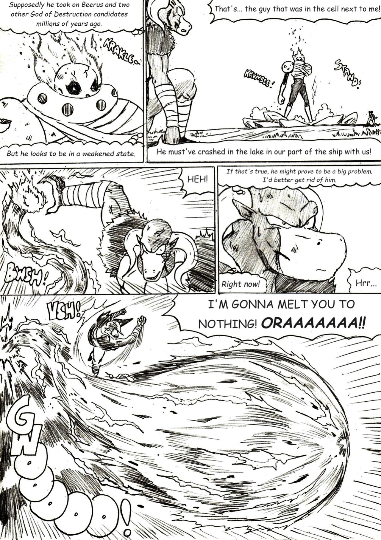 [TheWriteFiction] DRAGONBALL Z Golden Age - Chapter 10 - Contract Conquerors [COMPLETE]