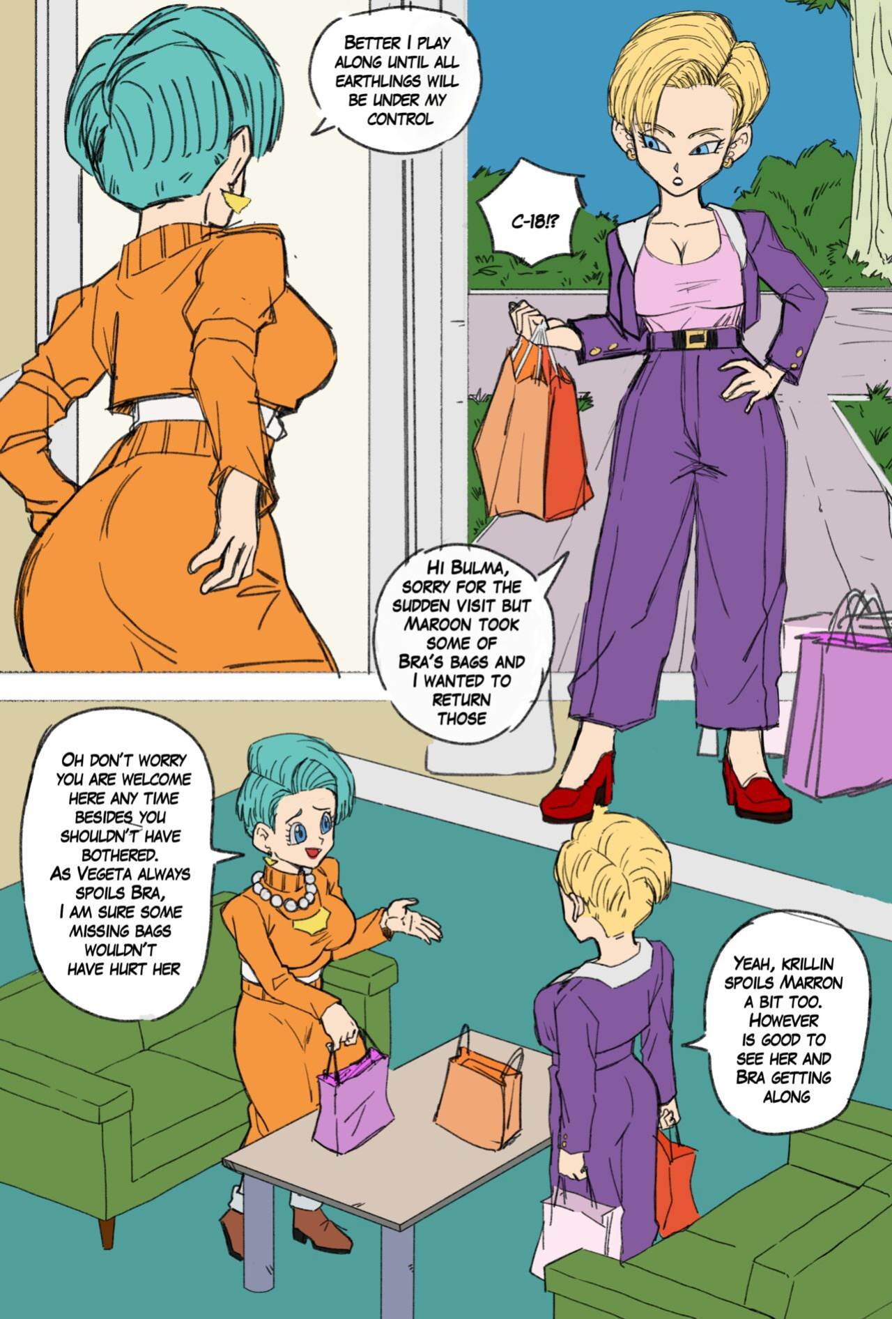 [AxlexCima] C-18's Visit (Dragon Ball GT)