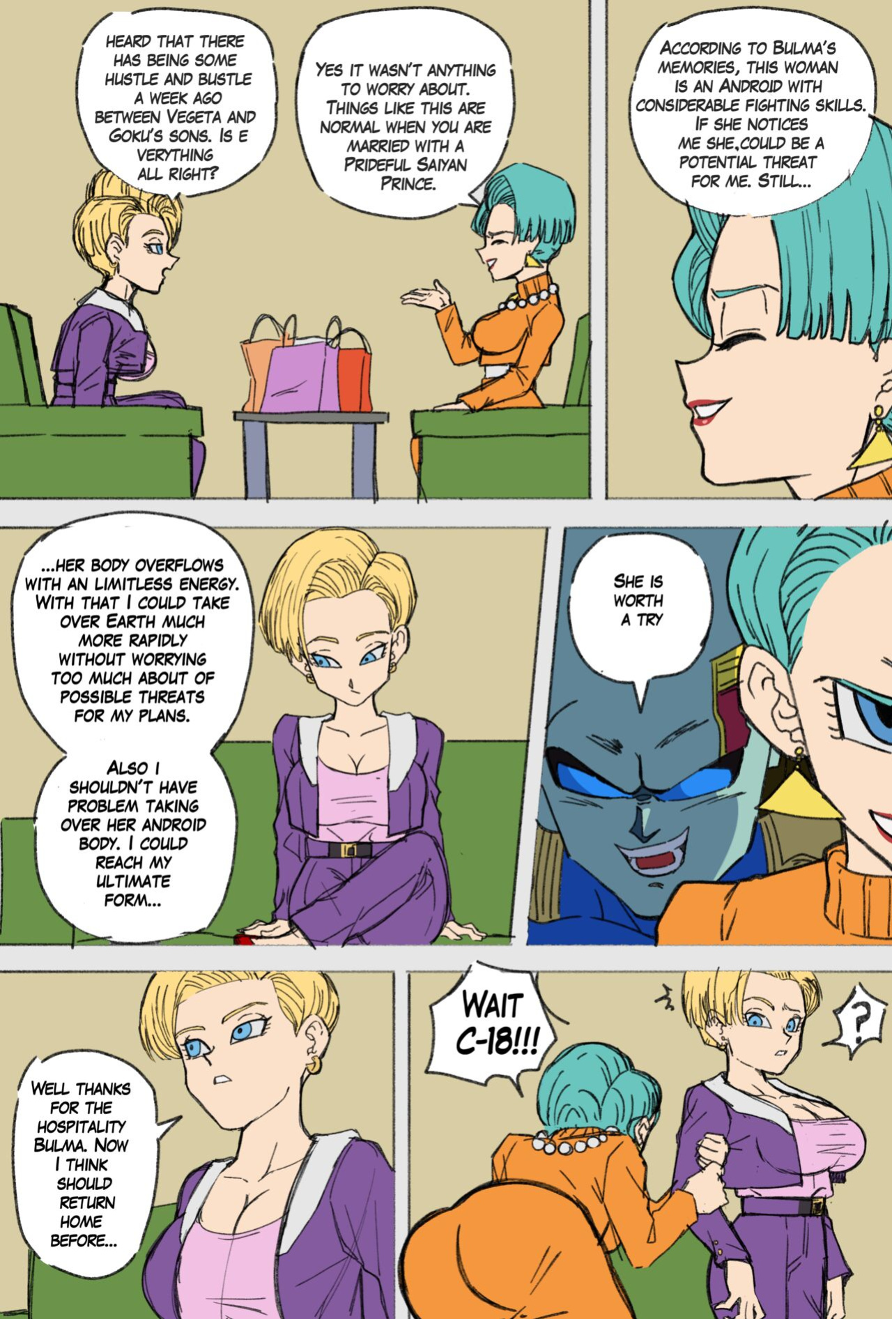 [AxlexCima] C-18's Visit (Dragon Ball GT)