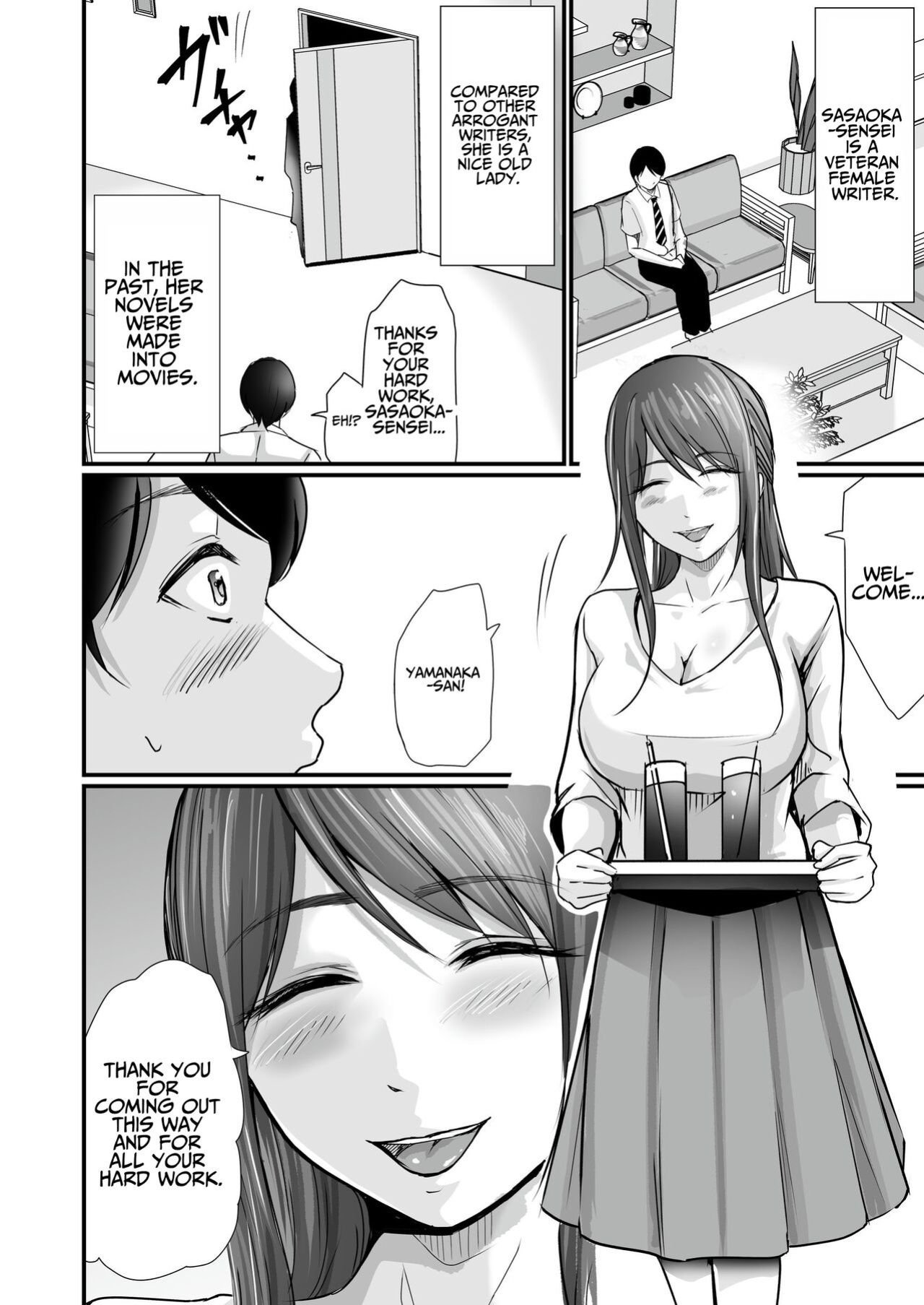 [Seika Kairaku Shoten (Eltoria, Kawahara Keito, Aoi Sena)] Kyonyuu Bijin no Tensai Mangaka to Yari Houdai no Dream Life 〜Black Henshuubu no Ore ga Nariagatta Houhou〜 | Dreamy Fucklife with a Busty & Brilliant Manga Artist Babe [spaceMoose]