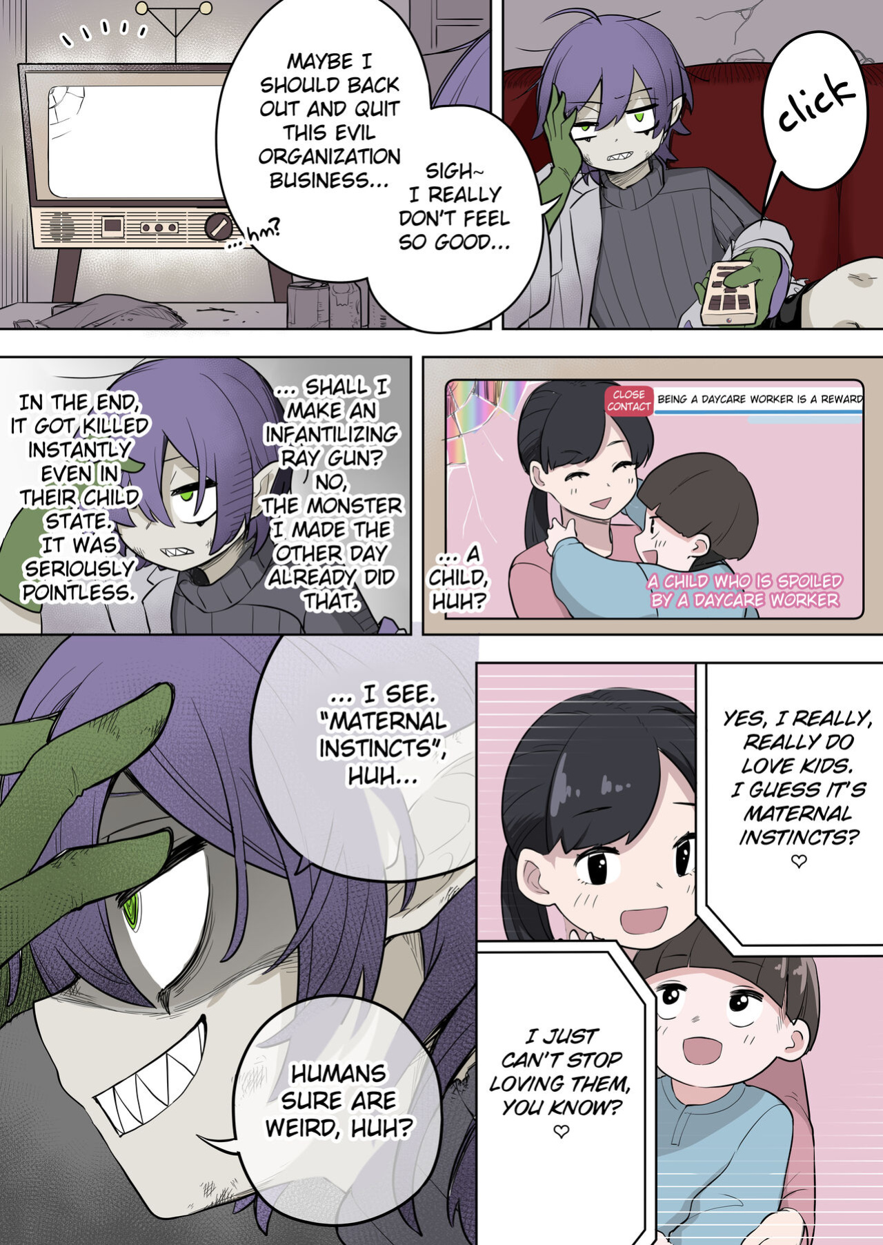 [Zakuro Saihouten (Ahoge Kinoko, Kikkomuhito)] Saikyou Hero TS Mama Ochi ~Bosei ni wa Katenakkata yo~ [Fated Circle]