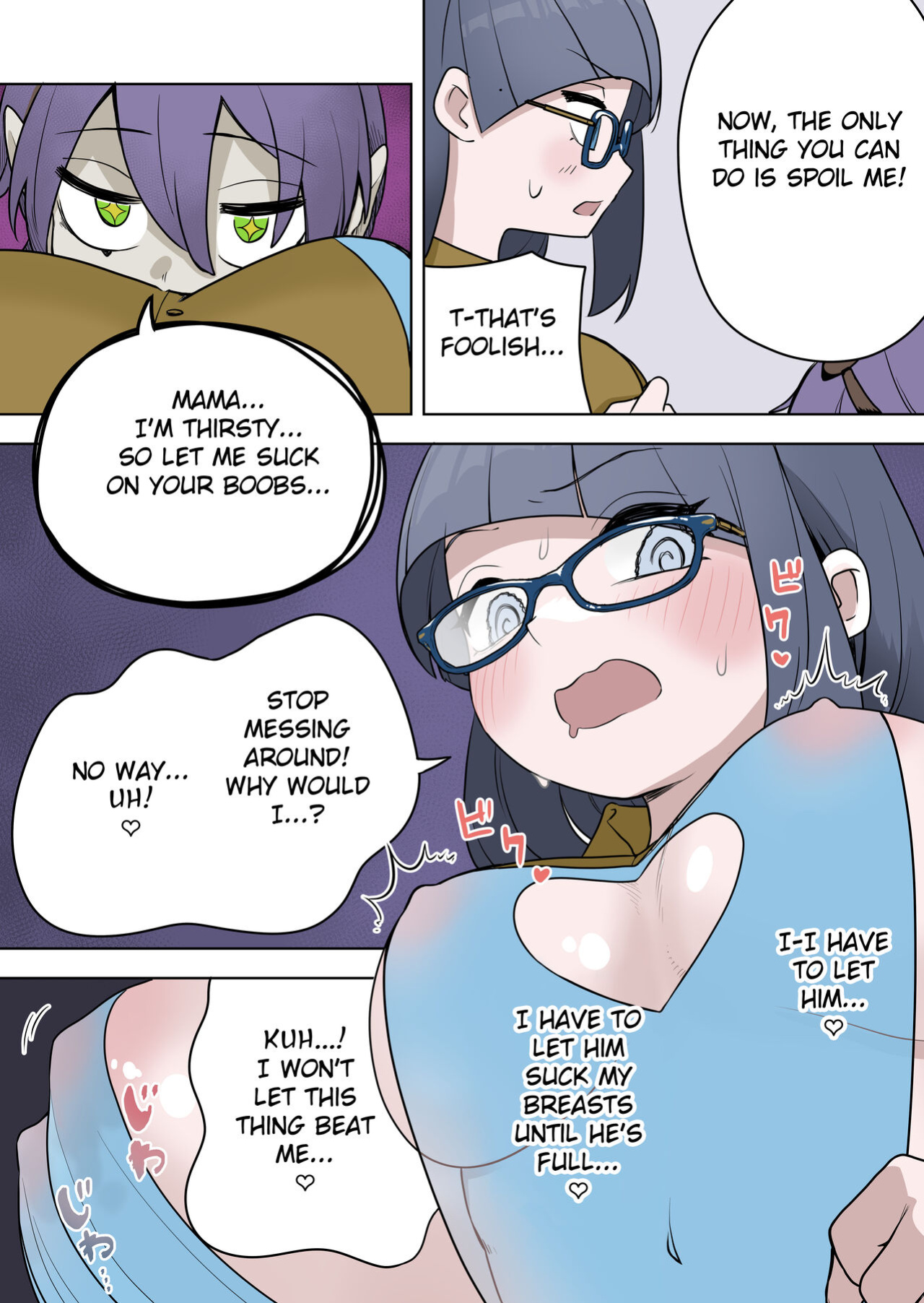 [Zakuro Saihouten (Ahoge Kinoko, Kikkomuhito)] Saikyou Hero TS Mama Ochi ~Bosei ni wa Katenakkata yo~ [Fated Circle]