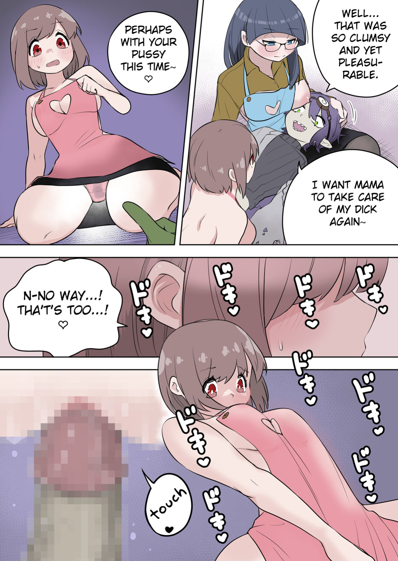 [Zakuro Saihouten (Ahoge Kinoko, Kikkomuhito)] Saikyou Hero TS Mama Ochi ~Bosei ni wa Katenakkata yo~ [Fated Circle]