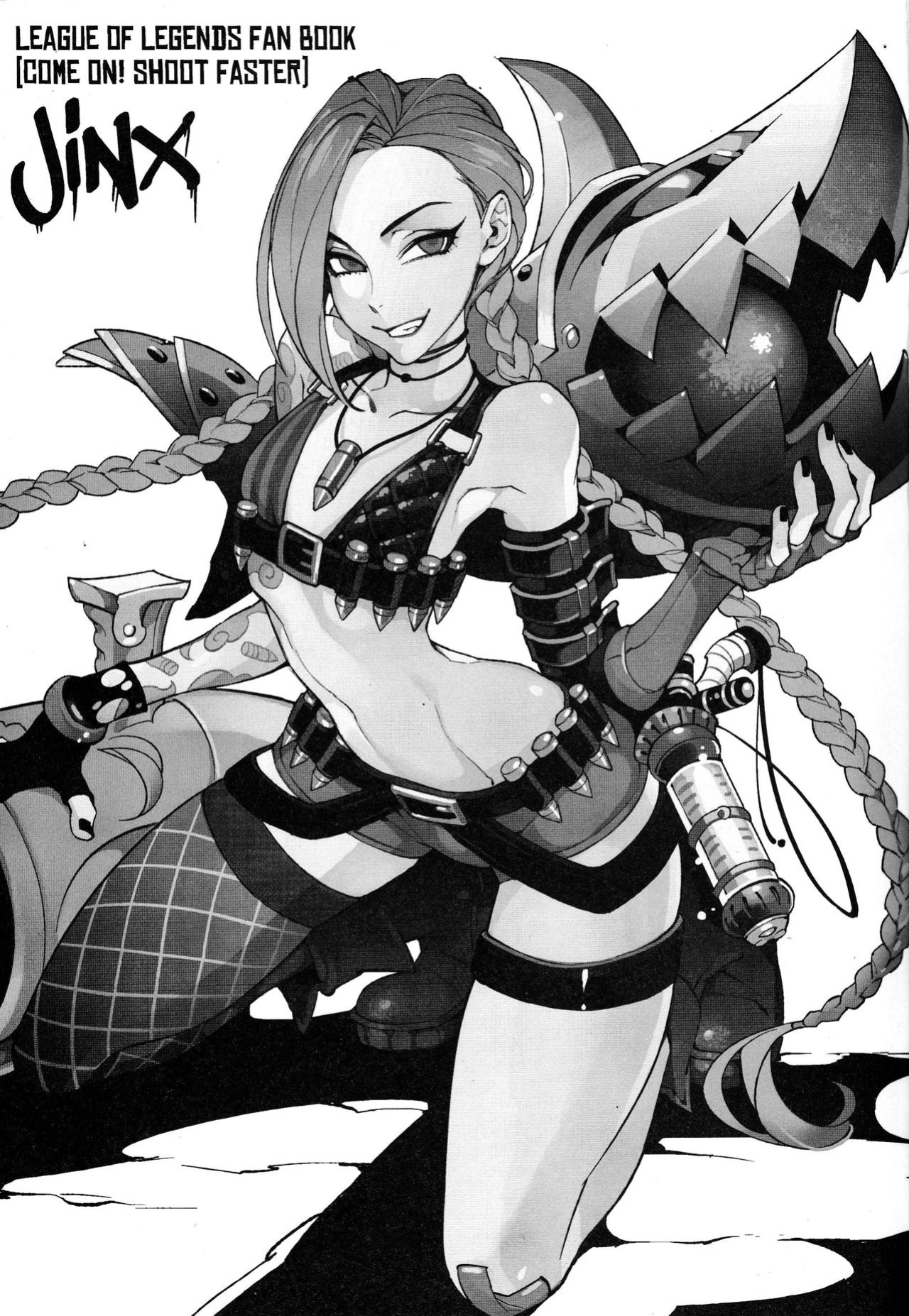(FF23) [Turtle.Fish.Paint (Hirame Sensei)] JINX Come On! Shoot Faster (League of Legends) [HerpaDerpMan]