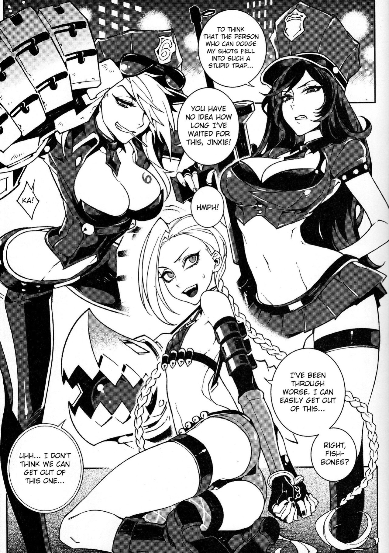 (FF23) [Turtle.Fish.Paint (Hirame Sensei)] JINX Come On! Shoot Faster (League of Legends) [HerpaDerpMan]