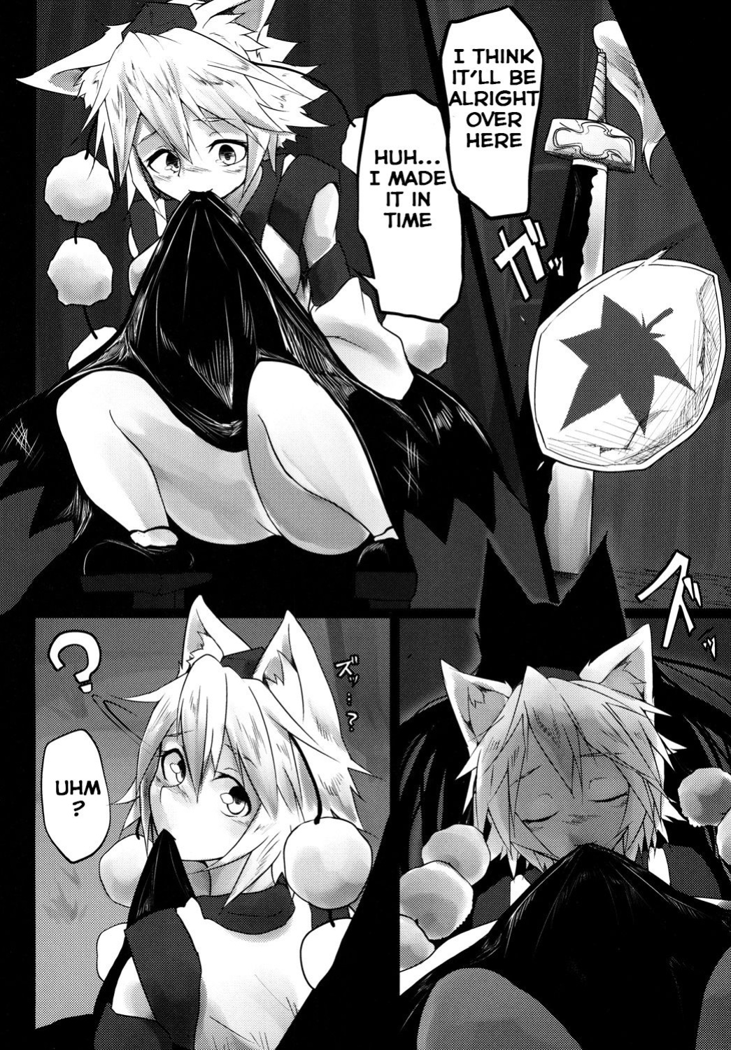 (Reitaisai 11) [Tecoya (Yatsugi Teco)] Haeteru Kagerou-san ga Momiji-chan wo Osou Hon (Touhou Project) {Hennojin}