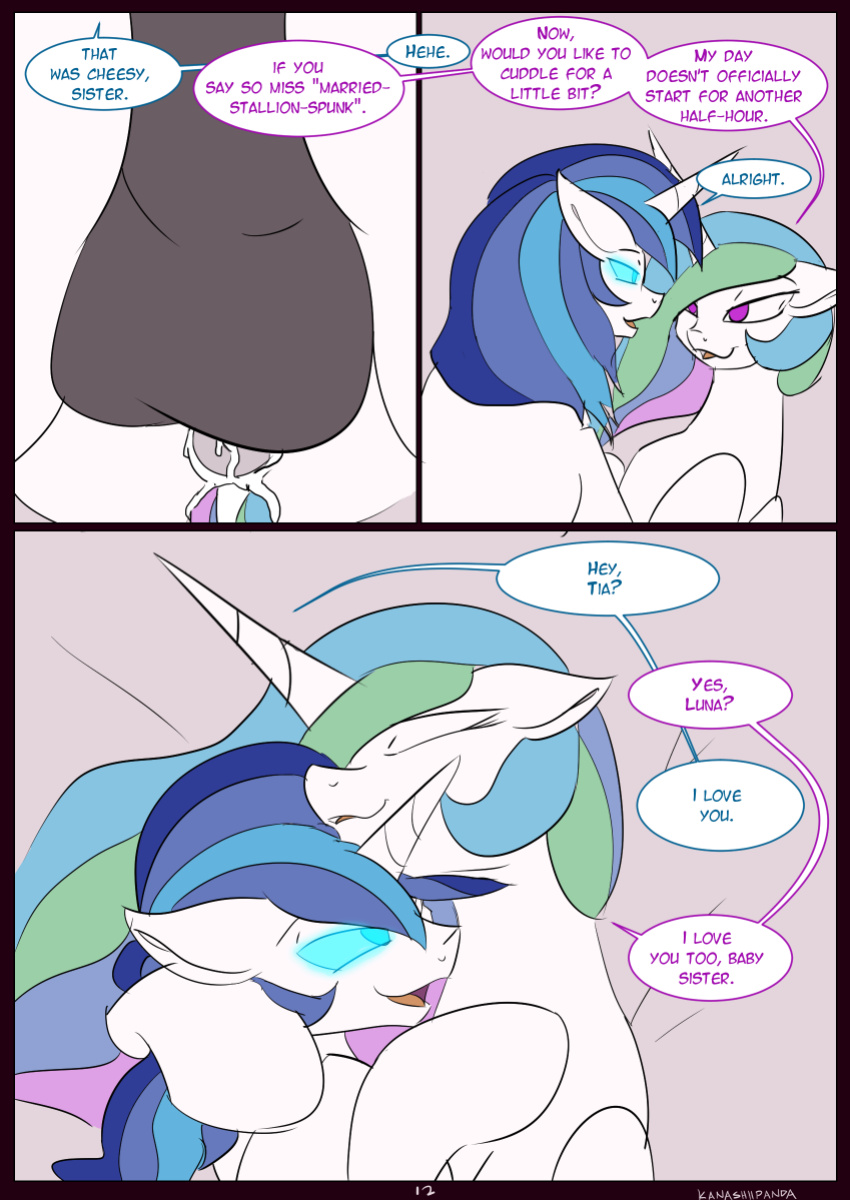 [Kanashiipanda] Royal Sisters (My Little Pony: Friendship is Magic)