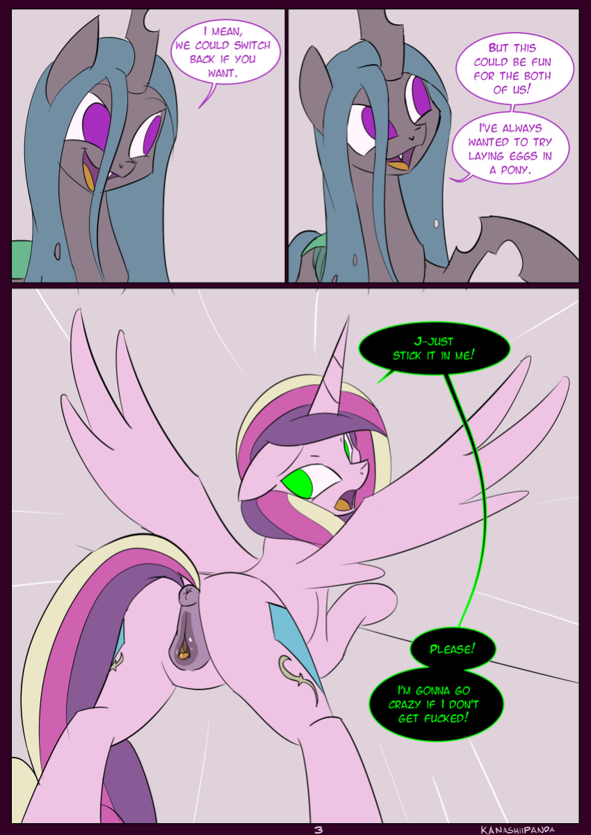 [Kanashiipanda] Royal Research: Body Swap (My Litte Pony: Friendship is Magic)