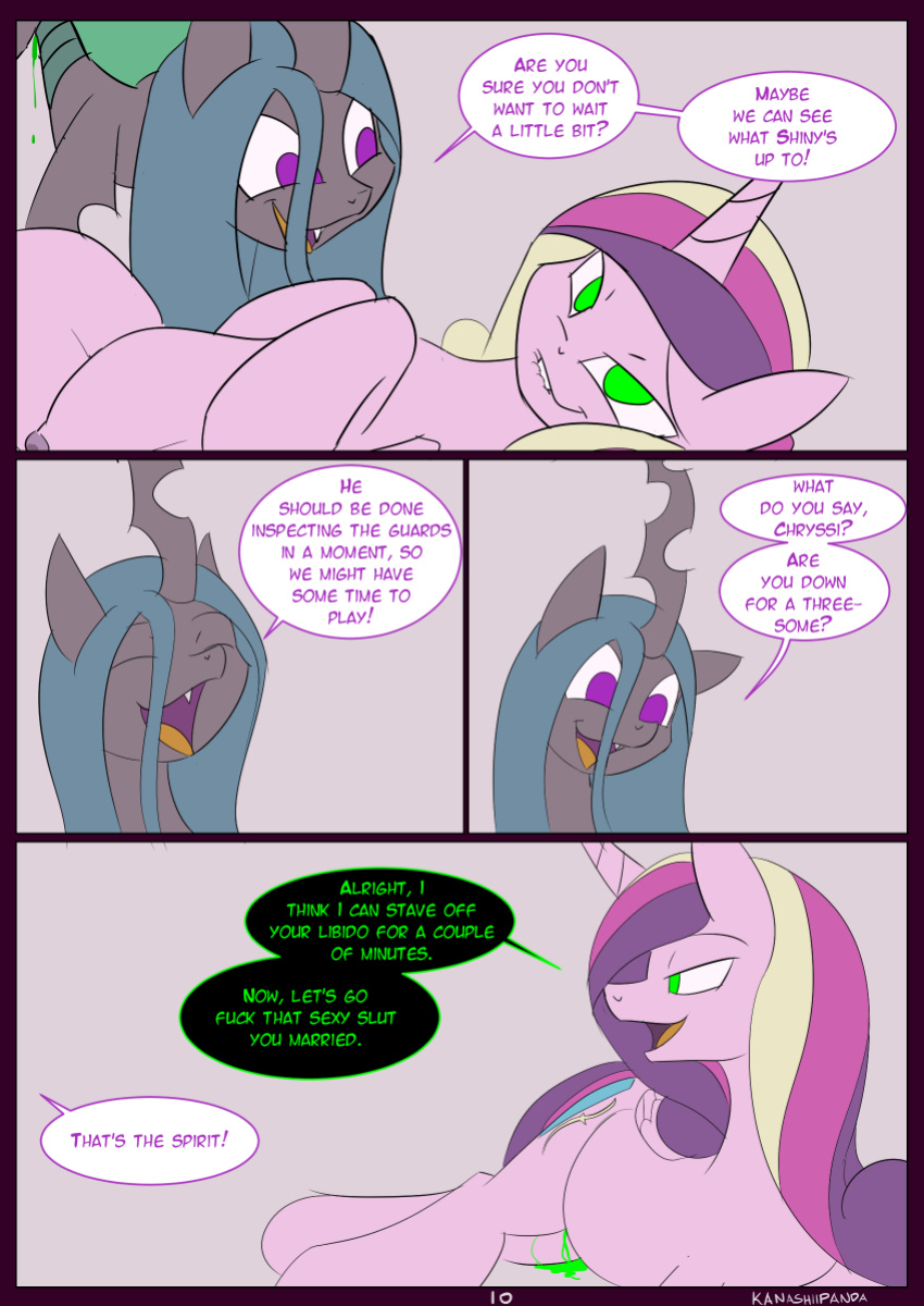 [Kanashiipanda] Royal Research: Body Swap (My Litte Pony: Friendship is Magic)