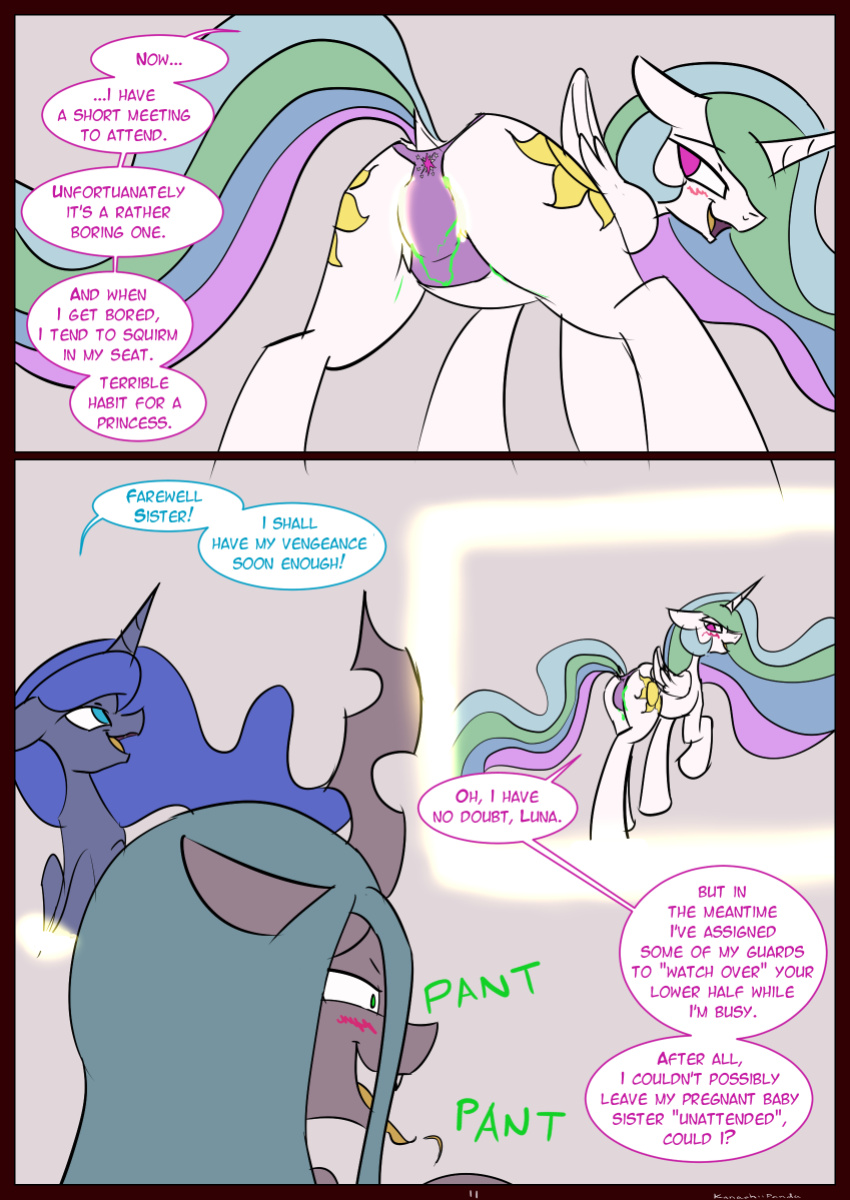 [Kanashiipanda] Royal Prank War: Portals (My Little Pony: Friendship is Magic)