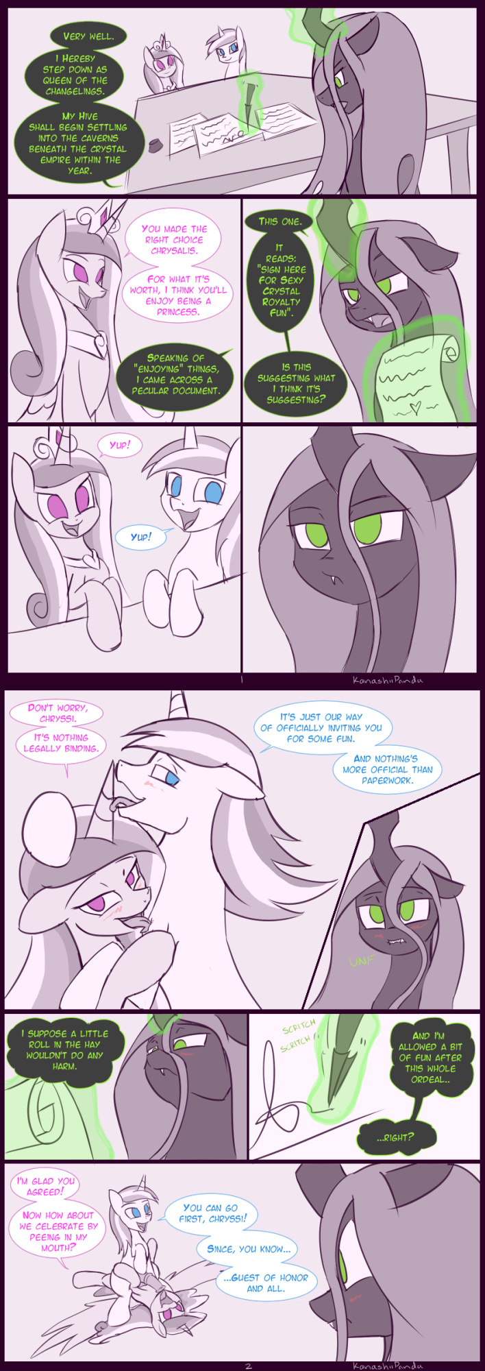 [Kanashiipanda] Royal Agreements (My Little Pony: Friendship is Magic)