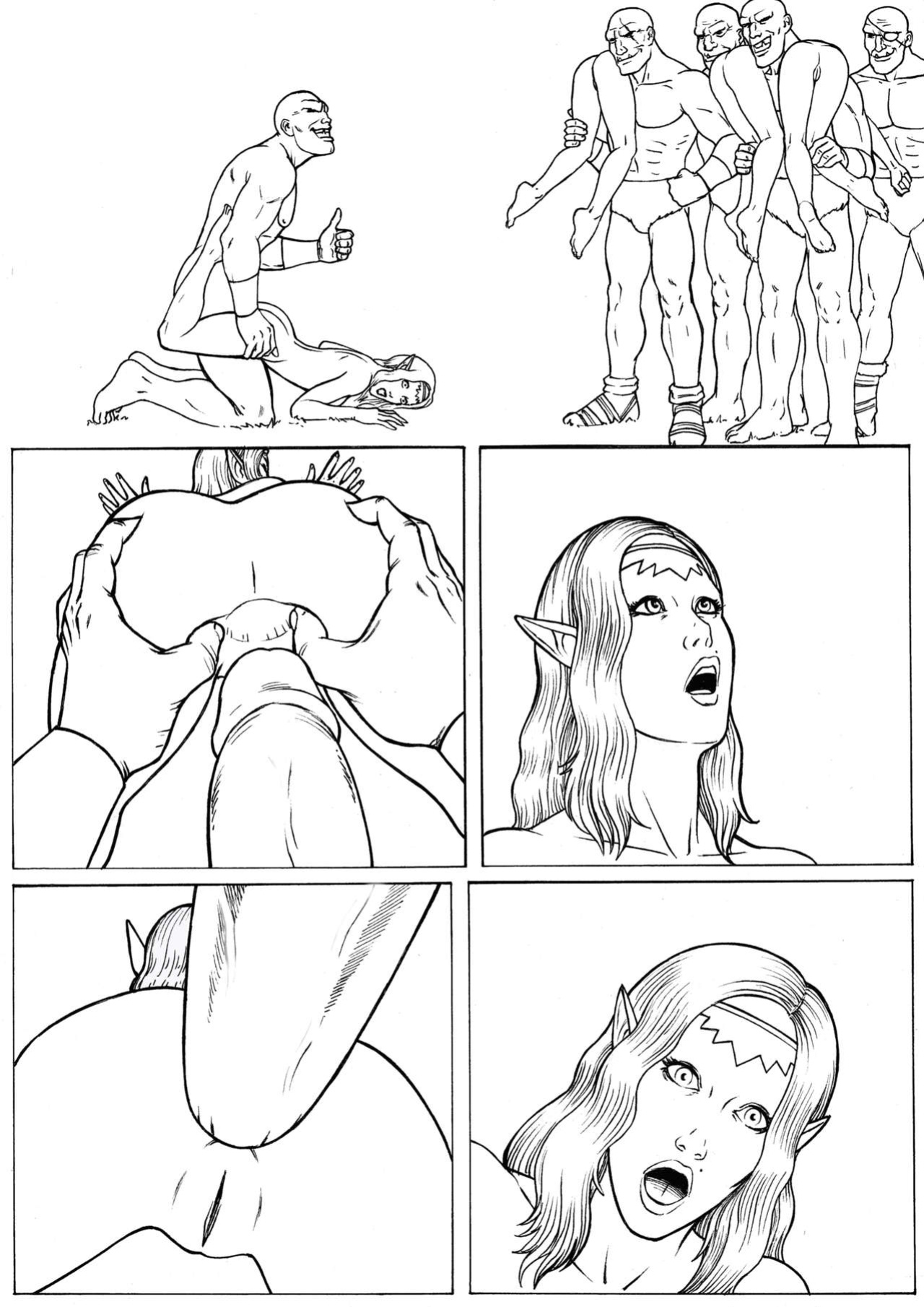 [extro] Baldur's Gape - Ogres Assfuck Their Enemies Dry (Baldur's Gate)