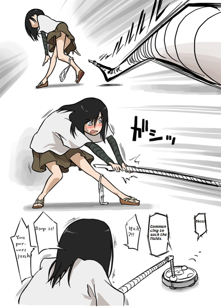 [Alpaca Club] Soujiki ni Okasareta | Molested by a Vacuum Cleaner [CrowKarasu]