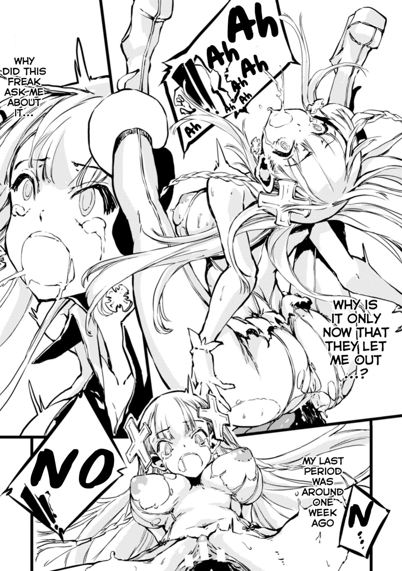[Zutta] Mahou Shoujo Crisis - Magical Girl Crisis (2D Comic Magazine Kikenbi ni Chitsunai Shasei Sareru Onna-tachi Vol. 2) [Nepnep]