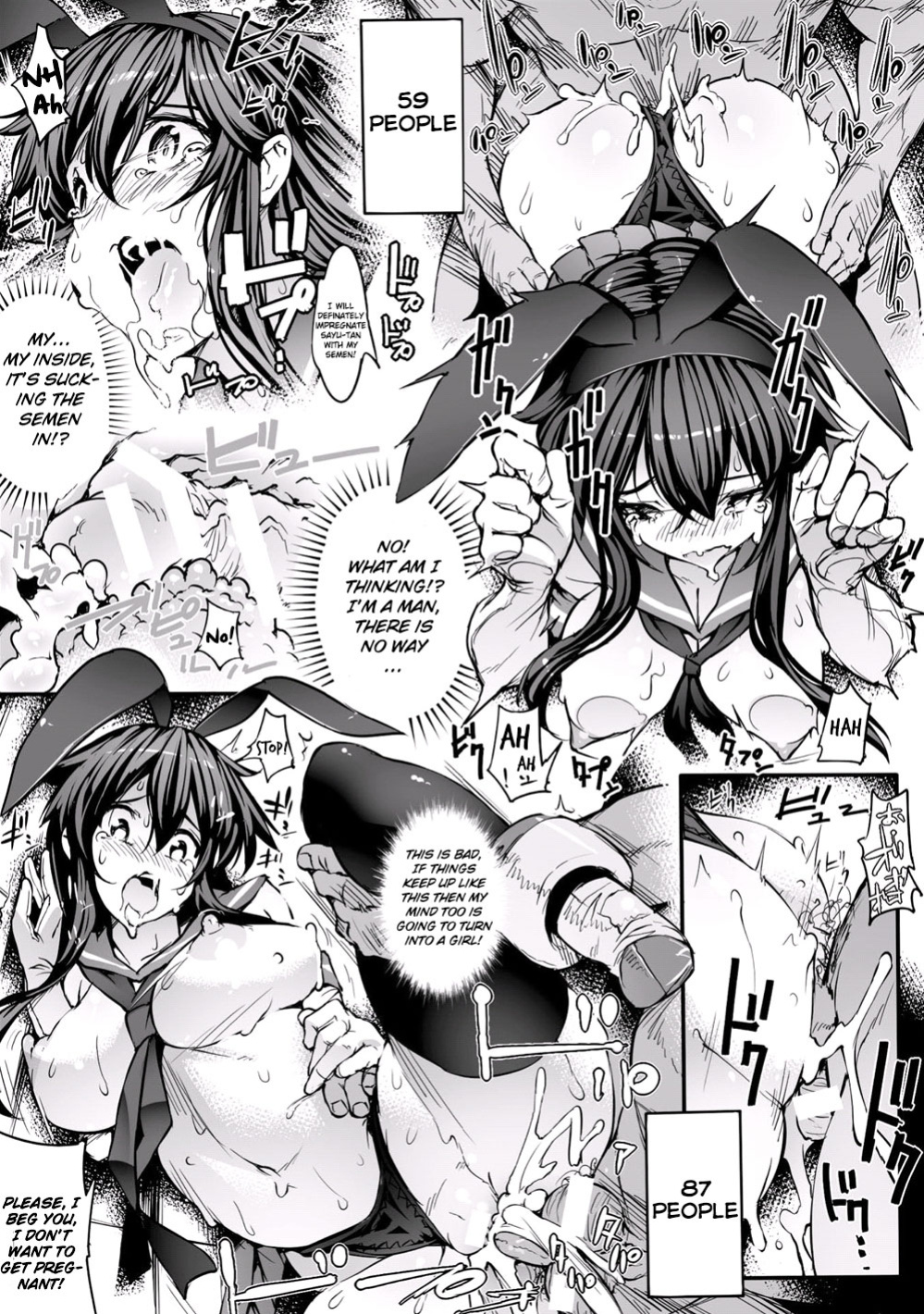 [144] TS-kei Cosplay Joshi (2D Comic Magazine Seitenkan Shite Haramasarete Botebara End! Vol. 2) [Nepnep]
