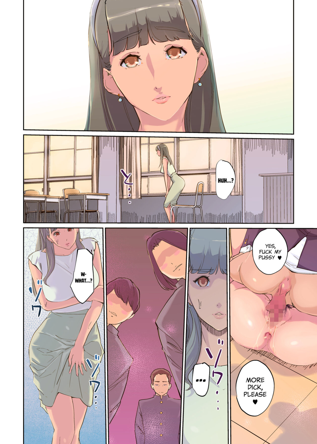 [C.N.P (clone Ningen)] SEX to Kyoushitsu to Danshi Seito to Onna Kyoushi [Kinsei Translations]