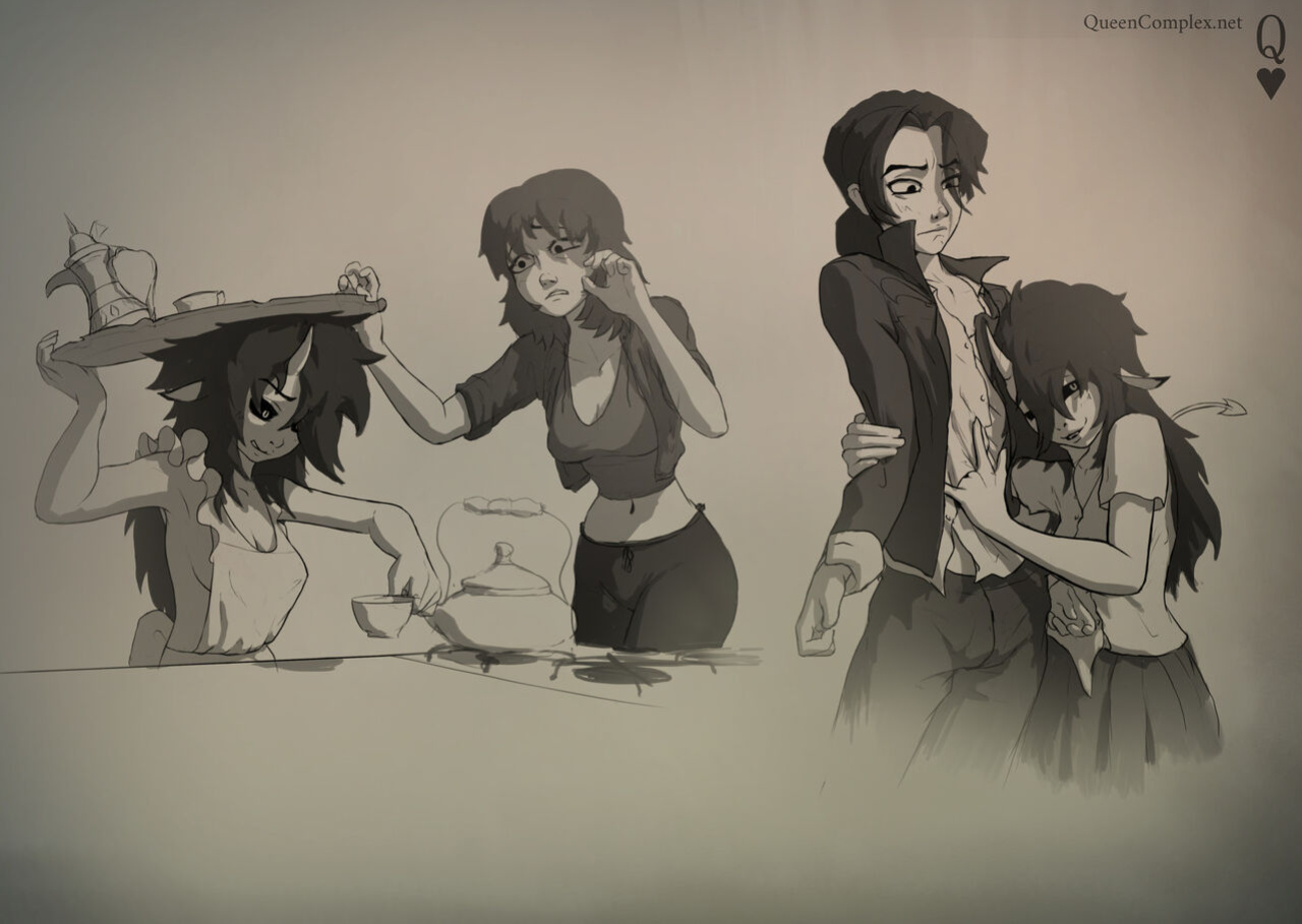 [QueenComplex] Estate of the Late - concept sketches