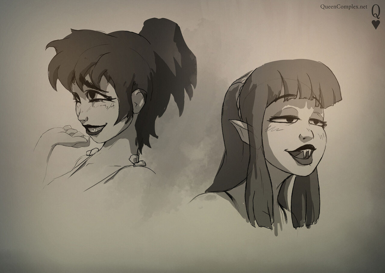 [QueenComplex] Estate of the Late - concept sketches