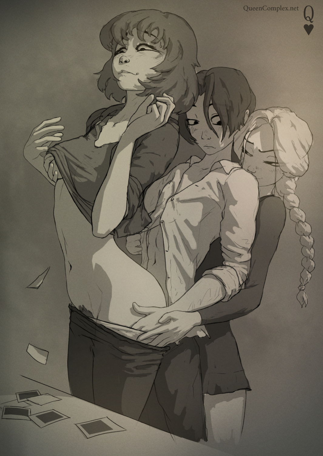 [QueenComplex] Estate of the Late - concept sketches