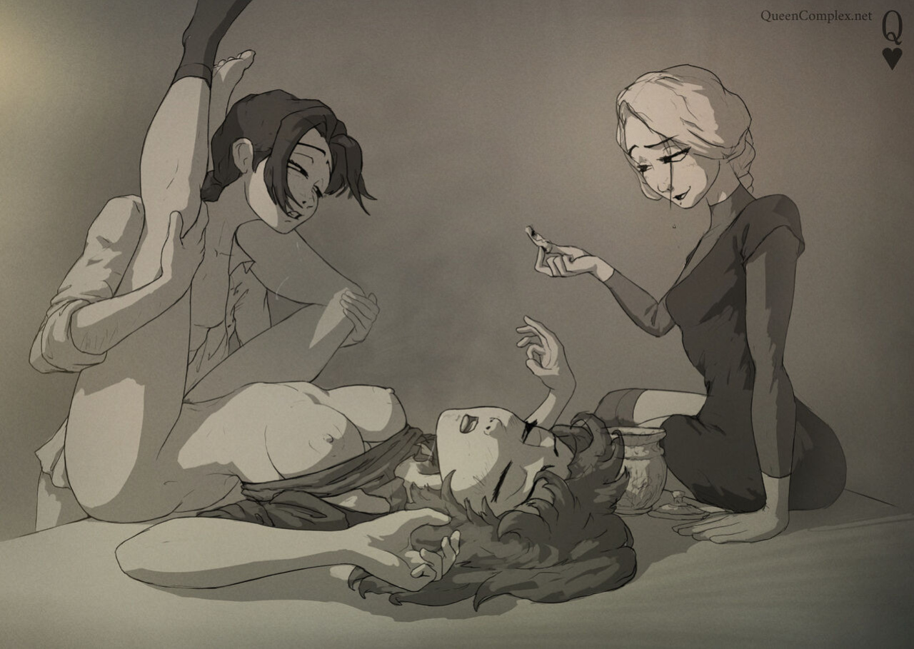 [QueenComplex] Estate of the Late - concept sketches