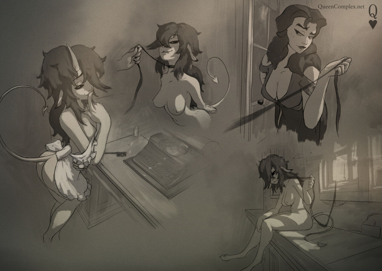 [QueenComplex] Estate of the Late - concept sketches