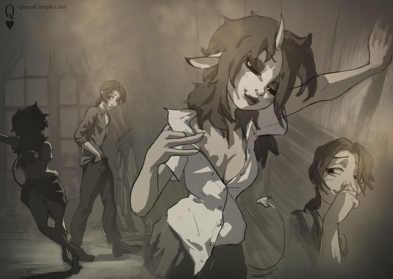 [QueenComplex] Estate of the Late - concept sketches