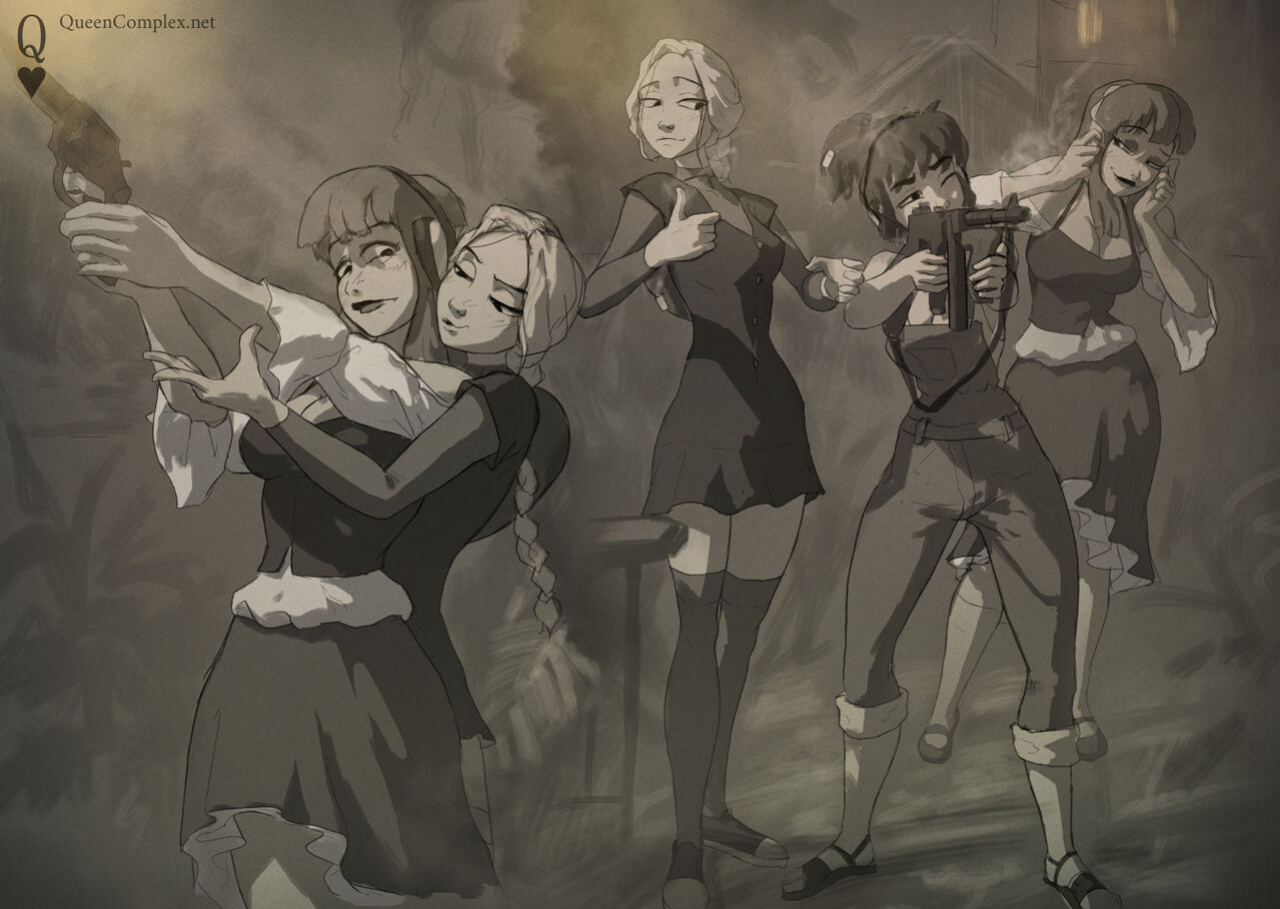 [QueenComplex] Estate of the Late - concept sketches