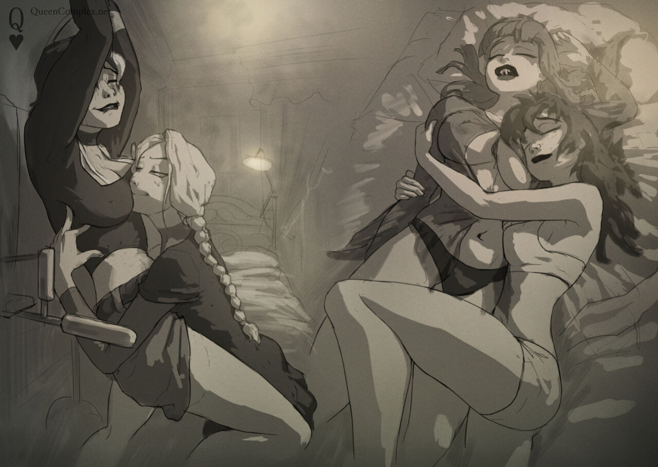 [QueenComplex] Estate of the Late - concept sketches