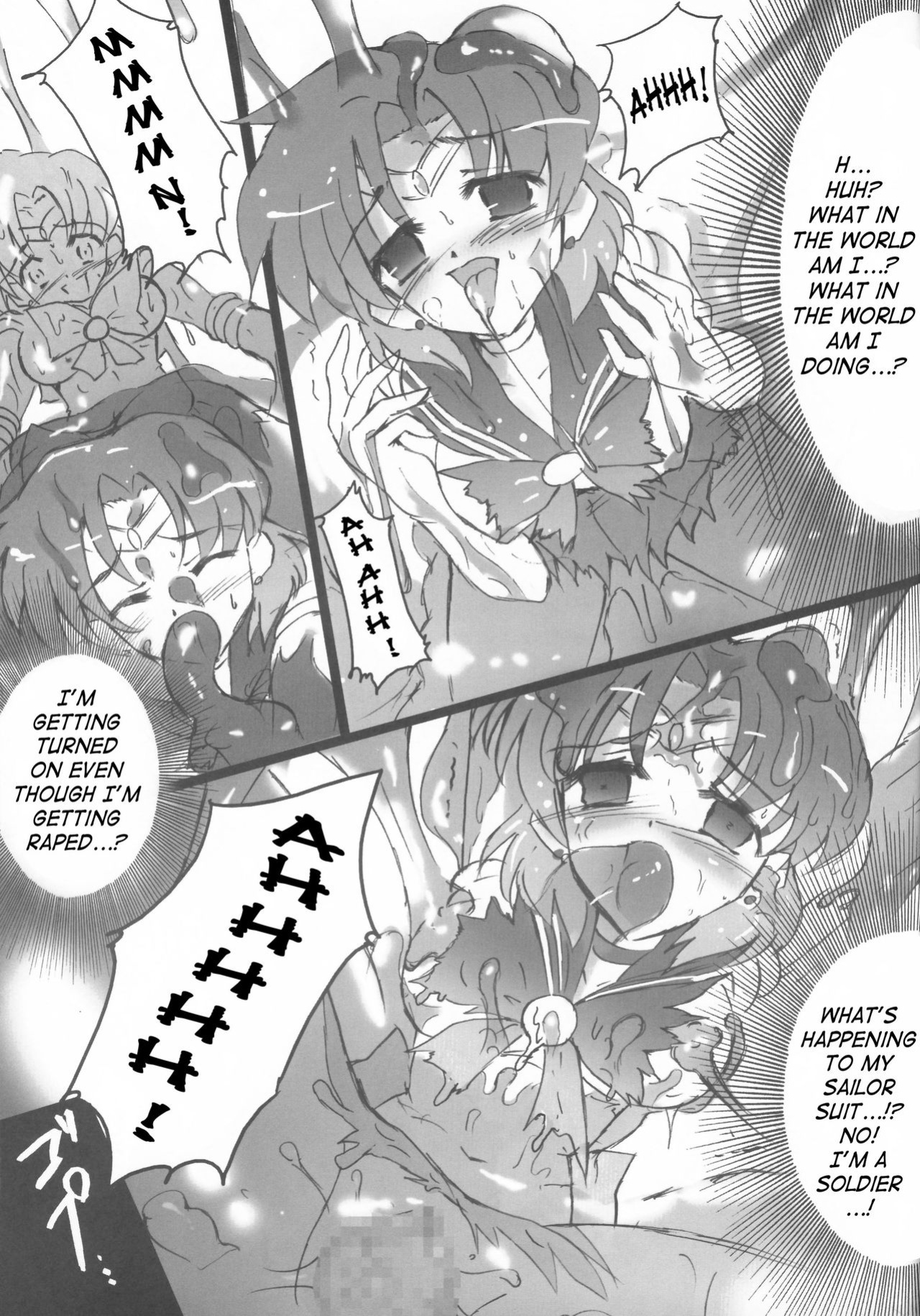 [Uragiri no Doukutsu (Hiro)] Dark Make up (Sailor Moon) [SaHa]