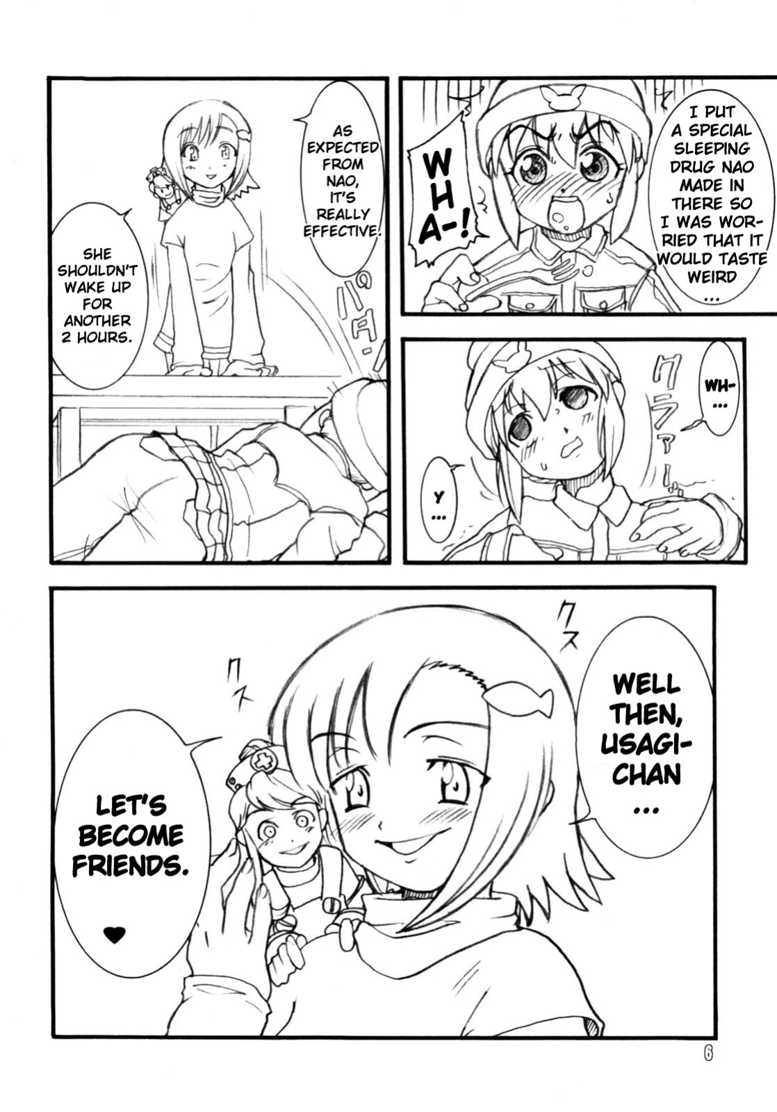 (C74) [Rei no Tokoro (Kuroarama Soukai)] Usagi Drops FULL! (Gotcha Force) [YQII]
