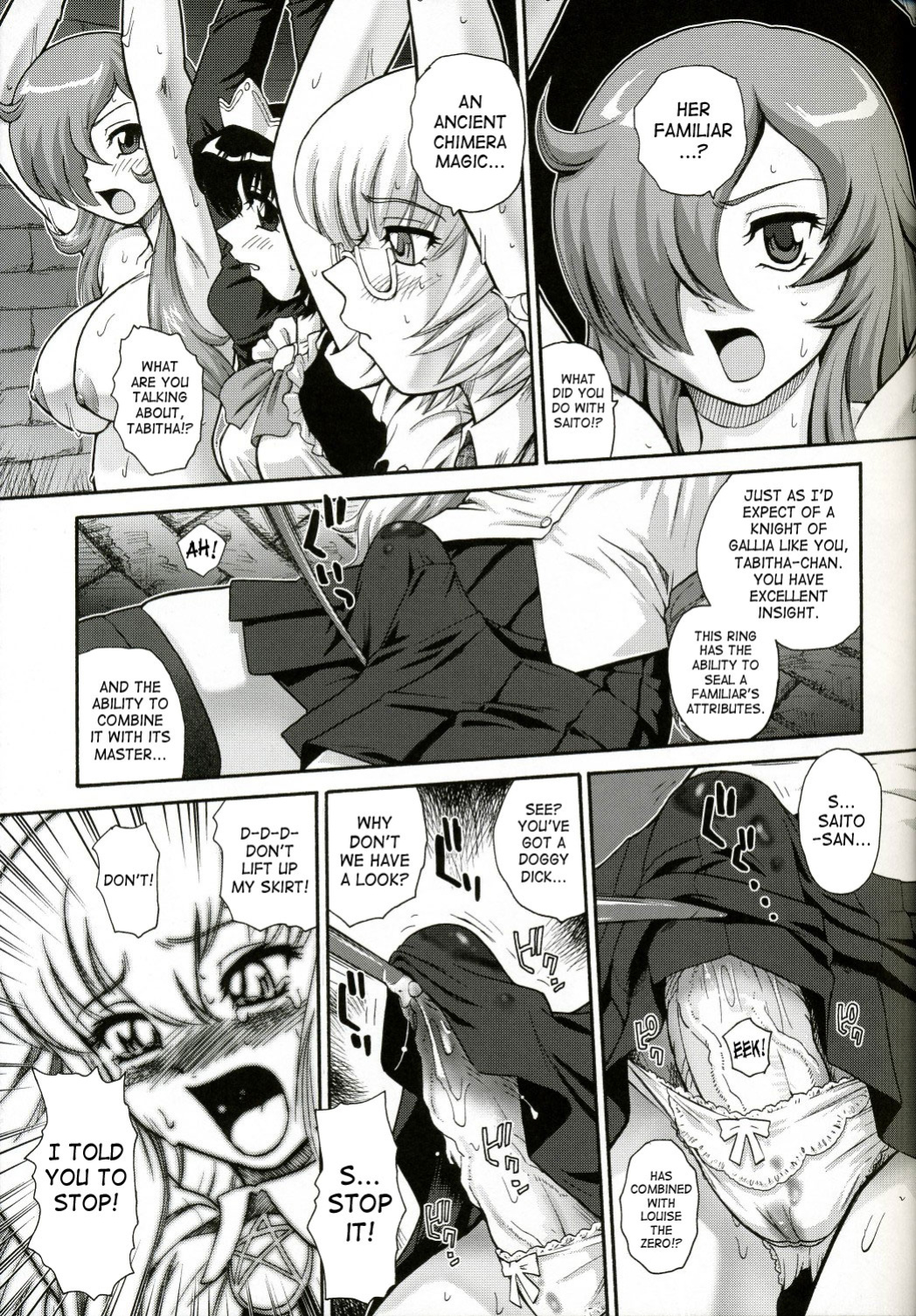 (C73) [Behind Moon (Q)] Louise no Tsukaima○ (Zero no Tsukaima) [SaHa]