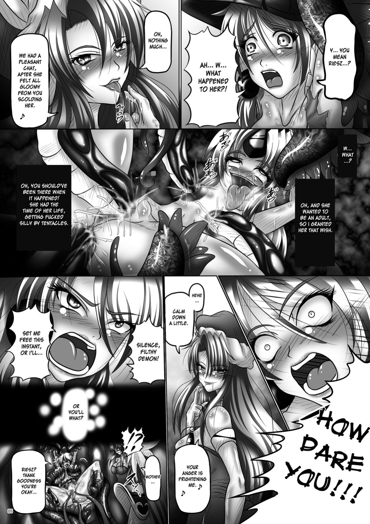 (SC53) [Pintsize (Hozumi Touzi, TKS)] Dashoku Densetsu ~Kyouai naru Oyako Kyuu~ | Dashoku Densetsu ~Crazy Love Mother and Daughter~ 3 Final Chapter (Seiken Densetsu 3) [desudesu]