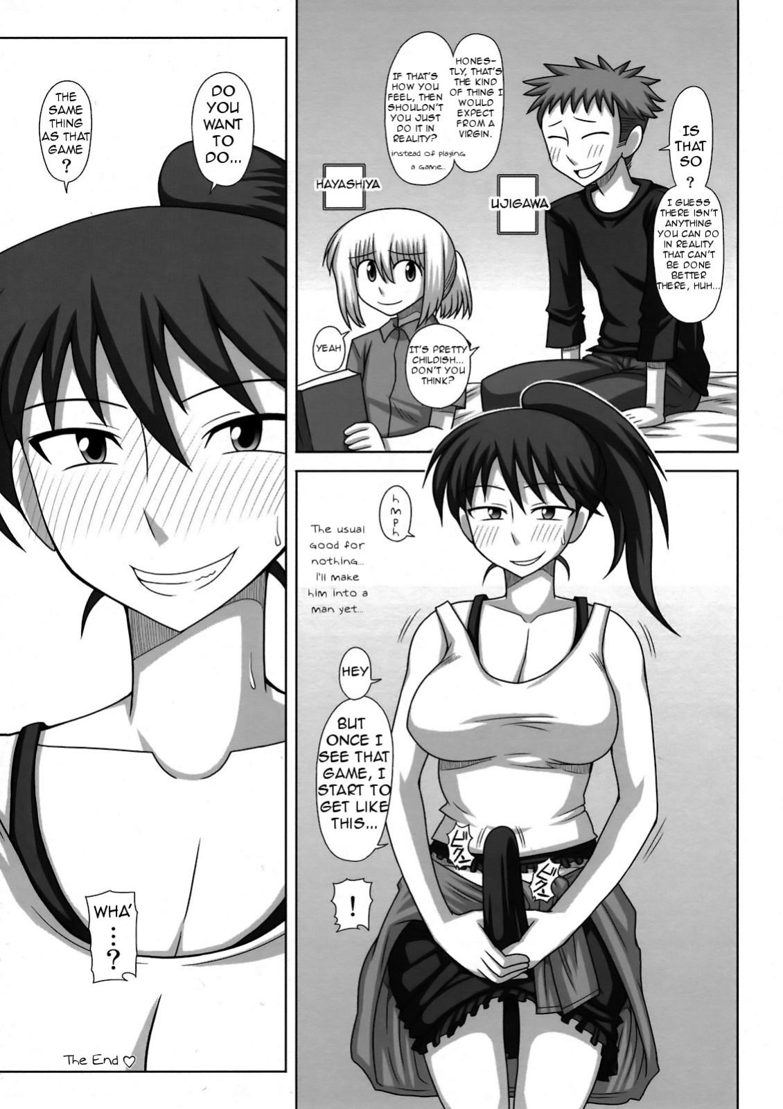 (SC52) [Futanarun (Kurenai Yuuji)] Futanari Musume ga Ryouteashi o Kotei Sarete Nando mo Kyousei-teki ni Shasei Saserareru dake no Hon | The Story of a Futanari that is Forced to Cum Over and Over Again on all Fours. =Pineapples r' Us=