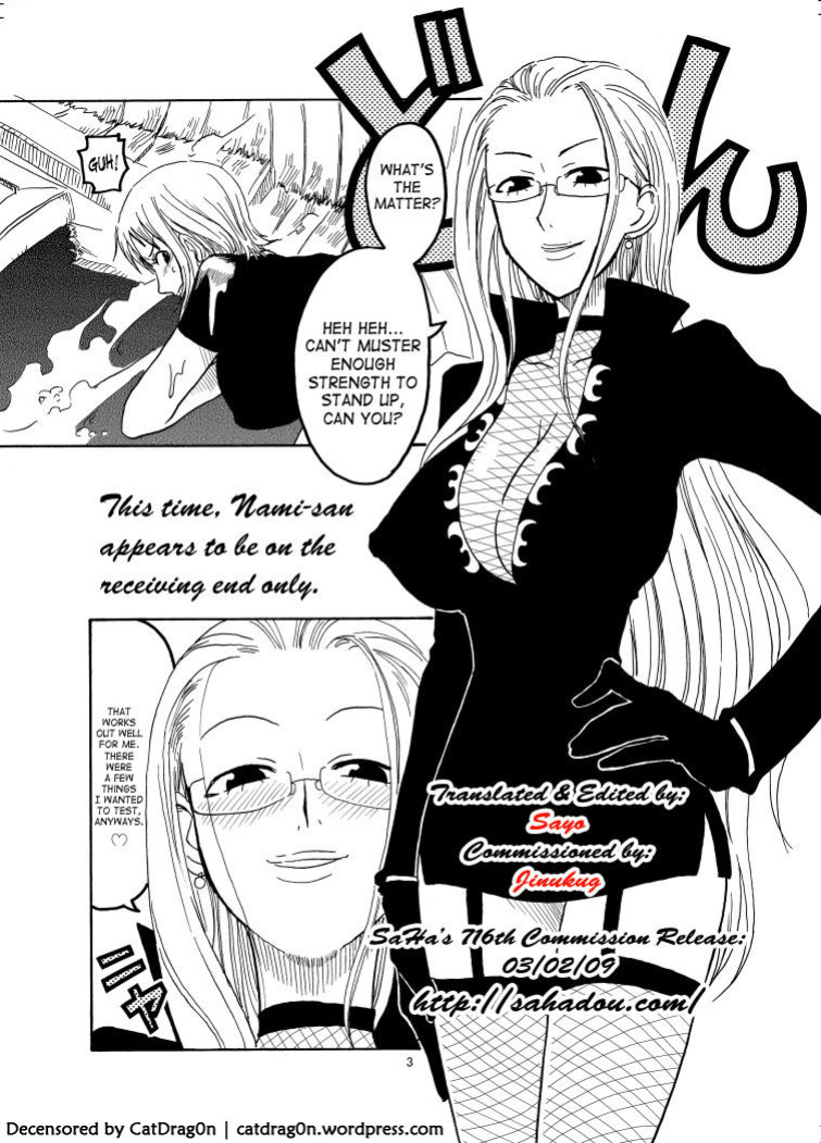 (C70) [Acid-Head (Murata.)] Nami No Ura Koukai Nisshi 1 | Nami's Hidden Sailing Diary 1 (One Piece) [SaHa]