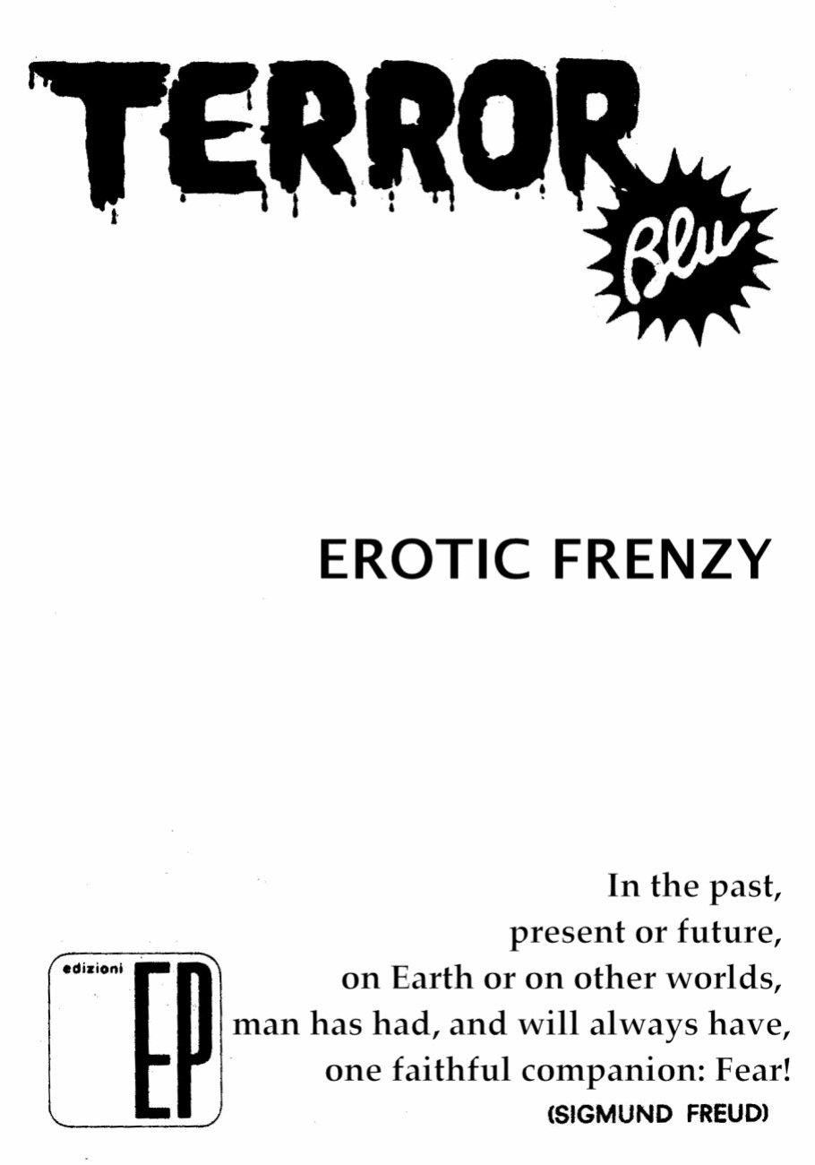 [Pier Carlo Macchi] Terror Blu #130 - Frenesia Erotica [Akujo]