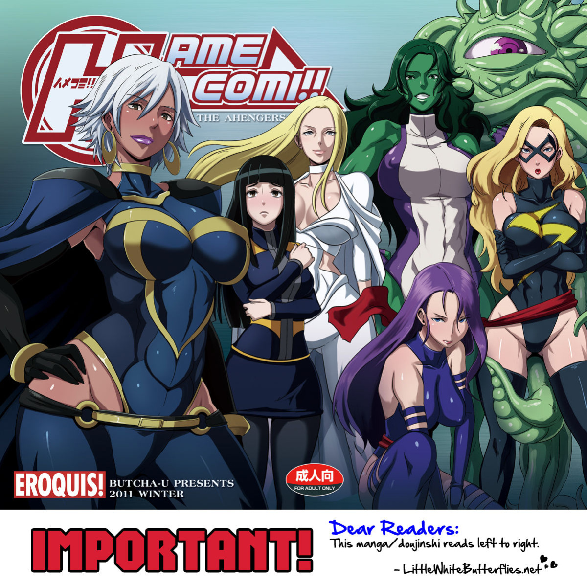 (C81) [Eroquis (Butcha-U)] HameComi! (Superheroes) =Darknight+LWB=
