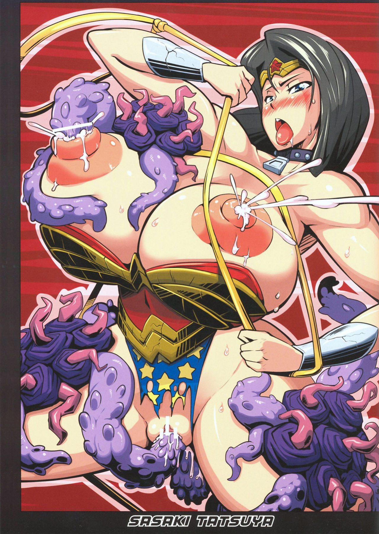 (C81) [Eroquis (Butcha-U)] HameComi! (Superheroes) =Darknight+LWB=