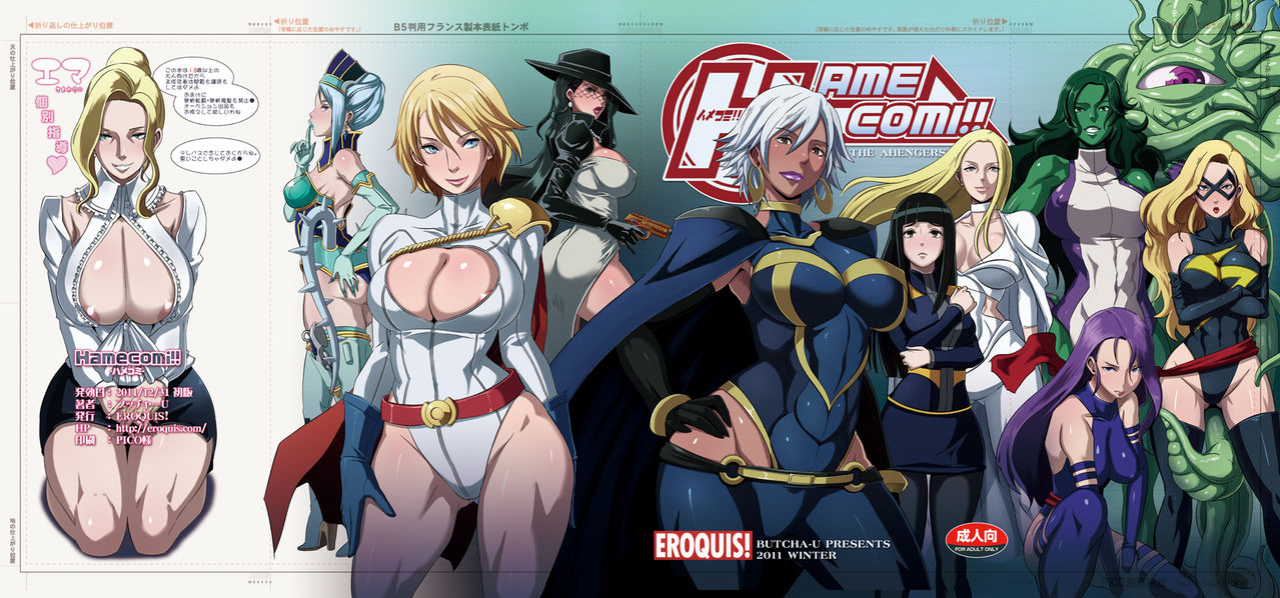 (C81) [Eroquis (Butcha-U)] HameComi! (Superheroes) =Darknight+LWB=
