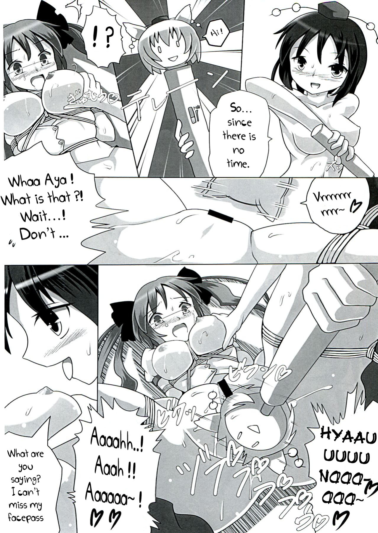 (Reitaisai 9) [Kuro Lili no Heya (lilish, Tamuhi, Yoshi Keto)] AyaHataMomi-kan Goudou (Touhou Project) [G Just G]