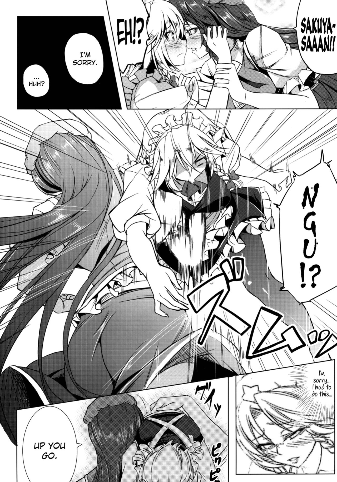 [Nanakorobi Yaoki (kinntarou)] Oishii Maid-chou | Delicious Head Maid (Touhou Project) {Afro}