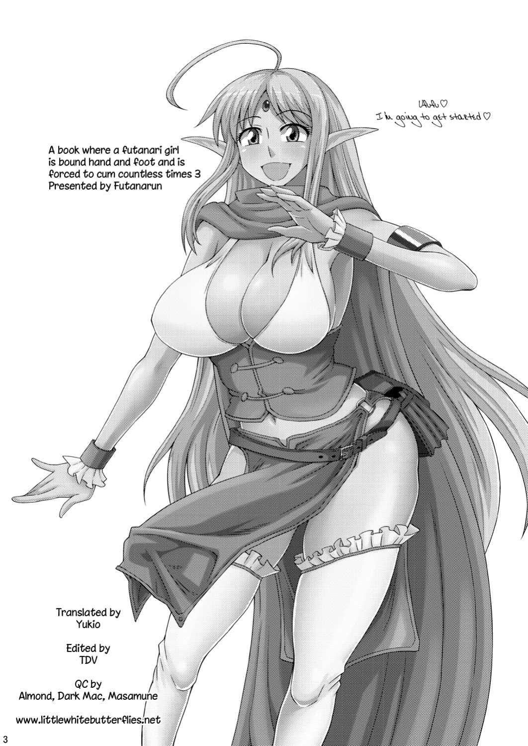 (C84) [Futanarun (Kurenai Yuuji)] A Book where a Futanari Girl is Bound Hand and Foot and Forced to Cum Countless Times 3 =SW=