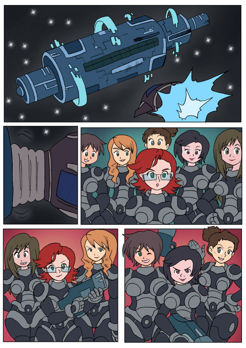[DarkYamatoman] The Abandoned Spaceship (Original)